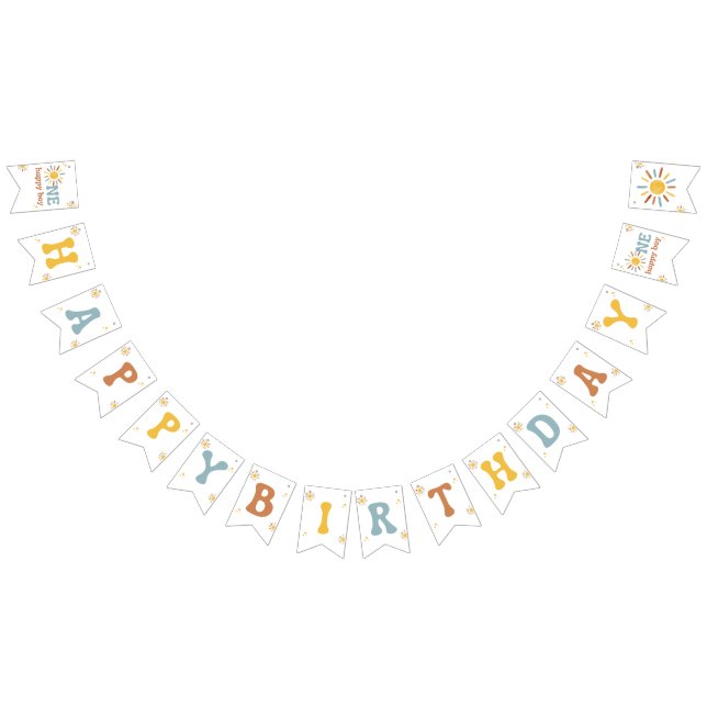 One Happy Boy Banner (Alle)