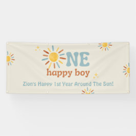 One Happy Boy Banner