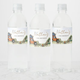 One Happy Camper Camping Boy Birthday