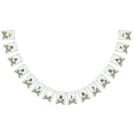 One Happy Camper First Birthday  Wimpelkette