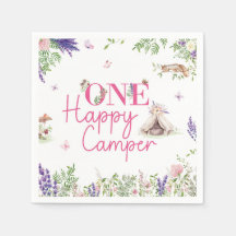 One Happy Camper Girls Erste Geburtstagsparty