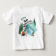 One Happy Camper Personalisiert 1. Geburtstag Baby T-shirt (Vorderseite)