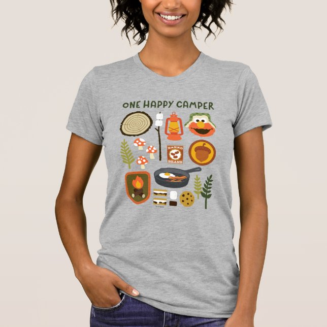 One Happy Camper T-Shirt (Vorderseite)