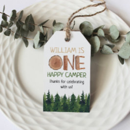 One Happy Camper Vielen Dank Geschenkanhänger