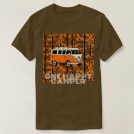 One Happy Camper Vintager T - Shirt