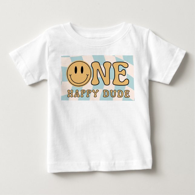 One happy Dude Baby T-shirt (Vorderseite)