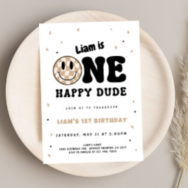 One Happy Dude Einladung