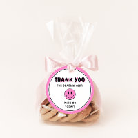 One Happy Gal/Typ Pink Smiley Vielen Dank