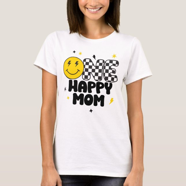 ONE Happy Mama Birthday Boy Shirt (Vorderseite)