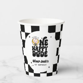 One Happy Typ 1. Geburtstag Pappbecher