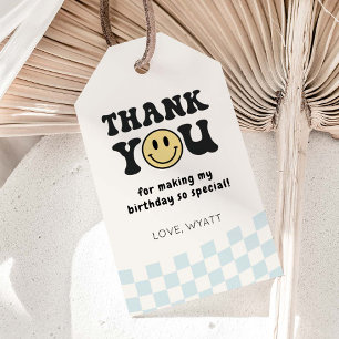 One Happy Typ Smiley 1. Geburtstagsfavoriten Geschenkanhänger