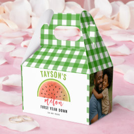 One in a Melon 1st Birthday – Cute Watermelon  Geschenkschachtel