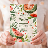 "One in a Melon" Niedliche Wassermelone Girl 1. Ge