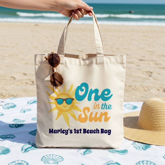 ☀️One in the Sun Beach Tote Bag Tragetasche (Von Creator hochgeladen)