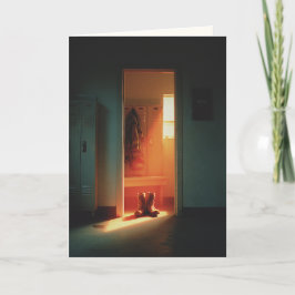 "One Last Shift, Done in Peace" Sympathy Karte