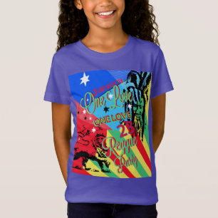 One Love Reggae Party Kinder T-Shirt