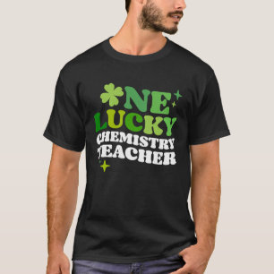 One Lucky Chemistry Teacher Irish C St Patrick s D T-Shirt