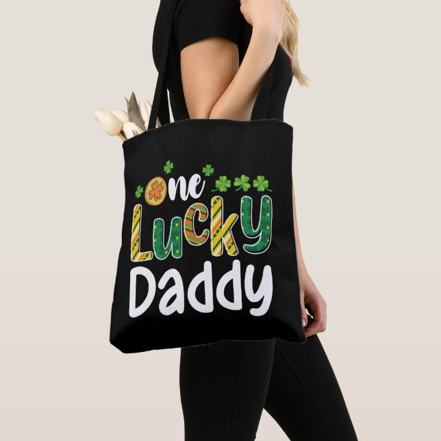 One Lucky Daddy Matching Family St Patrick's Day Tasche (Von Nahem)
