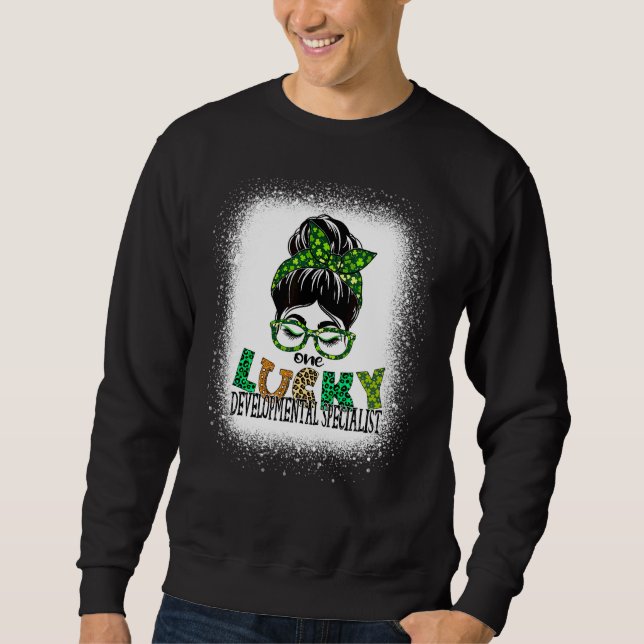One Lucky Developer Specialist Bleached St Pat Sweatshirt (Vorderseite)