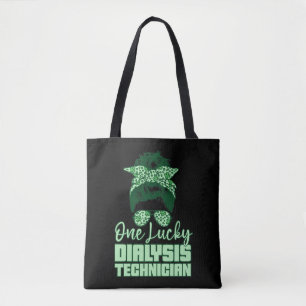One Lucky Dialysis Technician Tech Nephrologie Tasche