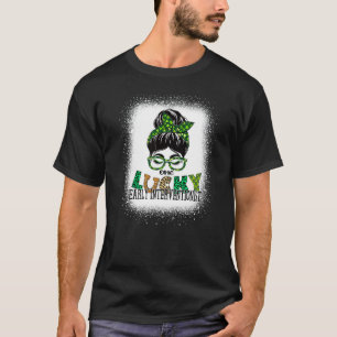 One Lucky Early Interventionist gebleicht St Patri T-Shirt