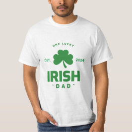 One Lucky Irish Vater T-Shirt