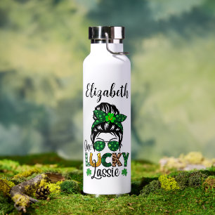 One Lucky Lassie mit dem Namen St. Paddy's Trinkflasche