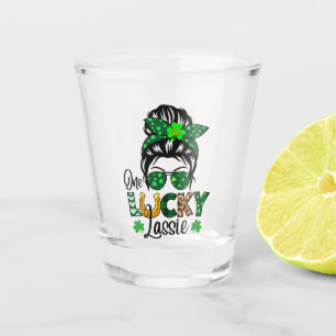One Lucky Lassie Schnapsglas