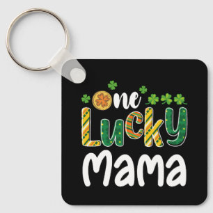 One Lucky Mama Matching Family St Patrick's Day Schlüsselanhänger