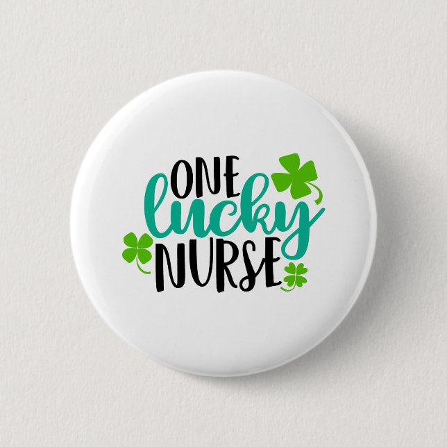 One Lucky Nurse Button (Vorderseite)