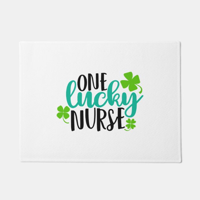 One Lucky Nurse Fußmatte (Vorderseite)