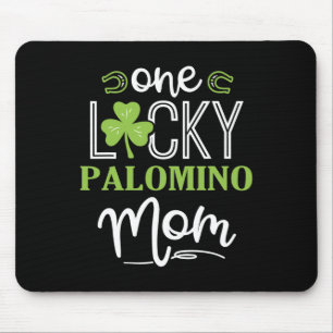 One Lucky Palomino Horse Mama Irish Horsead Ridin Mousepad