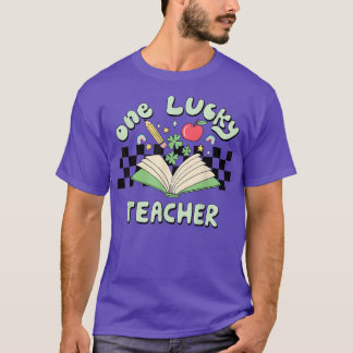 One Lucky Teacher Happy St Patricks Day Irish Sham T-Shirt