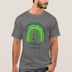 One Lucky Teacher St Patrick's Day Kinderbetreuung T-Shirt