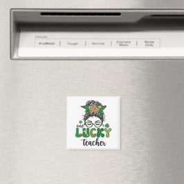 One Lucky Teacher - St. Patrick's Day Magnet