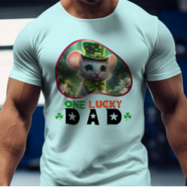 One Lucky Vater - Irish Pub Trivia Night T-Shirt
