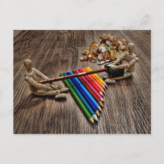 One more and we go grab some coffee postkarte