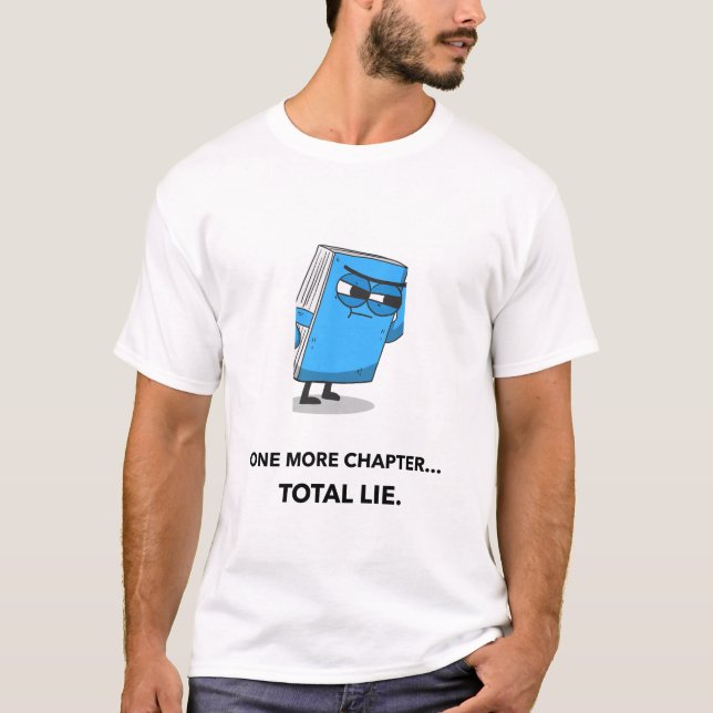 One More Chapter - Book Lovers Day T-Shirt (Vorderseite)