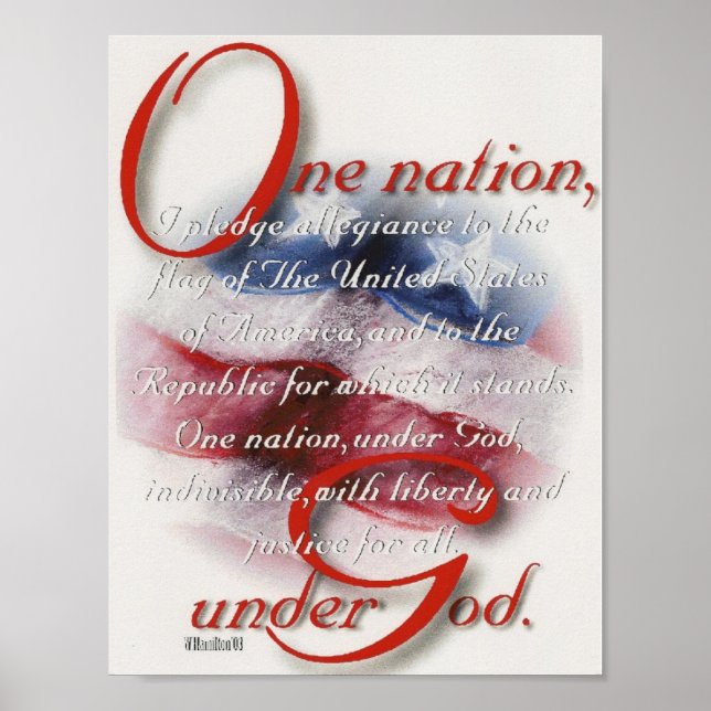 One Nation under God poster (Vorne)