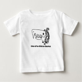 One-of-a-Kind-a-Saurus | Handgezeichnetes Dinosaur Baby T-shirt