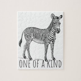 One Of A Kind Unique Zebra