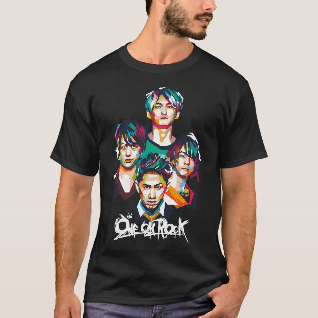 One Ok Rock Pop Art T-Shirt (Vorderseite)