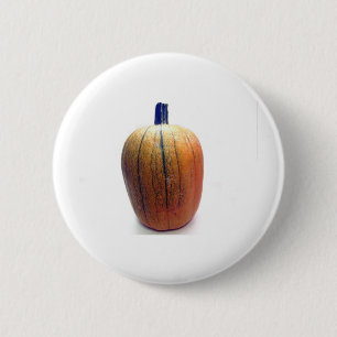One Orange Pumpkin Button