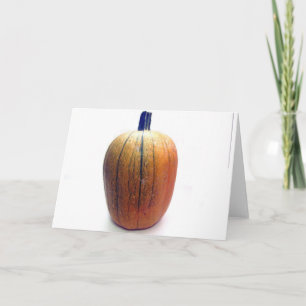 One Orange Pumpkin Karte