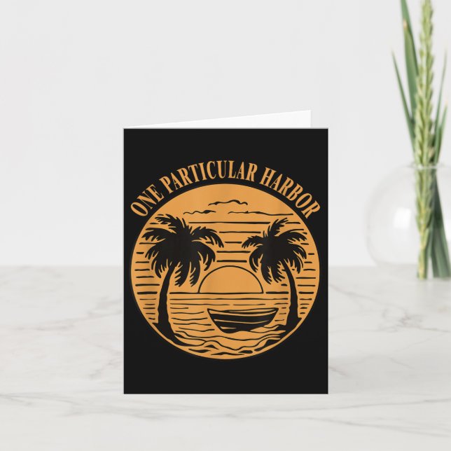 One Particular Harbor  Karte (Vorderseite)