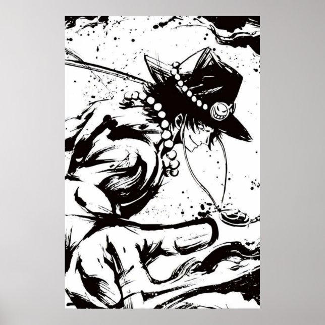 One Piece Ace Poster (Vorne)