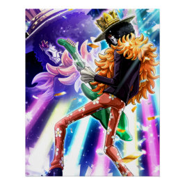 One Piece Brook Poster