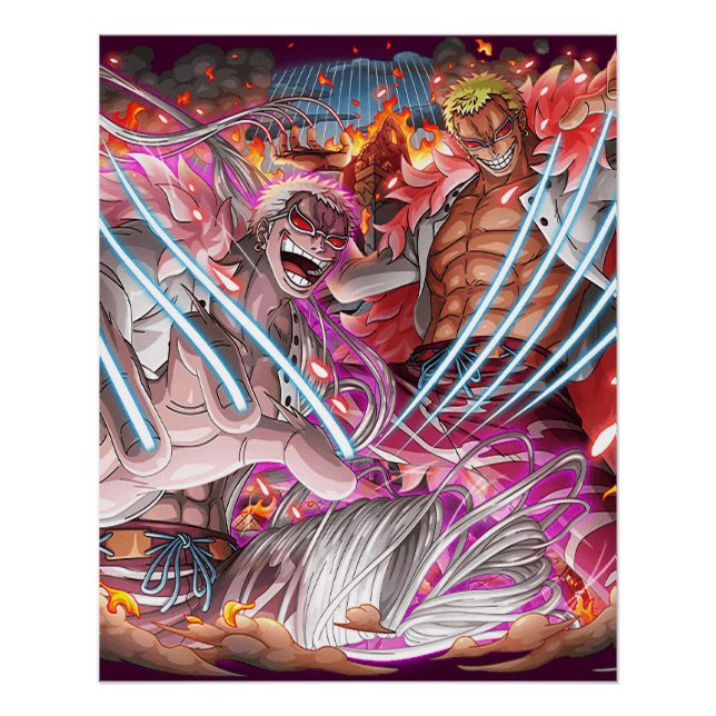 One Piece Doflamingo Poster (Vorderseite)