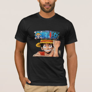 One Piece Luffy Anime Grafik T-Shirt