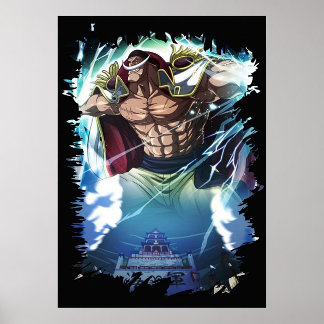 One Piece White Beard Pirates Edward Newgate Poster (Vorne)